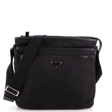 Prada Front Pocket Messenger Bag Tessuto Medium