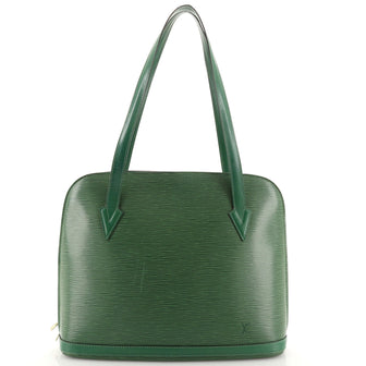 Louis Vuitton Lussac Handbag Epi Leather