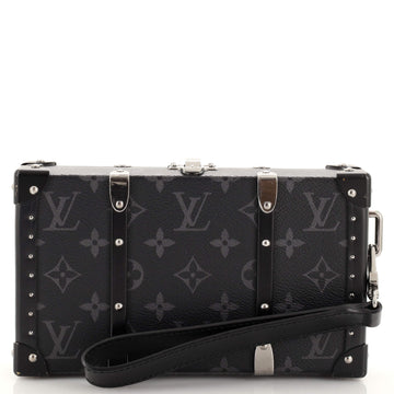 Louis Vuitton Wallet Trunk Clutch Monogram Eclipse Canvas