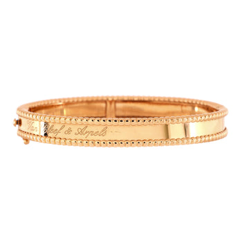 Van Cleef & Arpels Perlee Signature Bracelet 18K Rose Gold