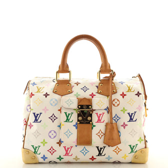 Louis Vuitton Speedy Handbag Monogram Multicolor 30