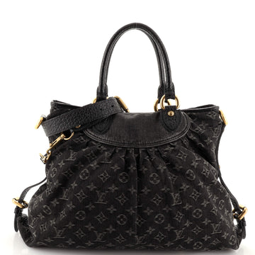 Louis Vuitton Neo Cabby Handbag Denim GM