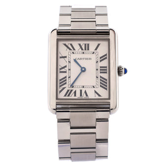 Cartier Tank Solo Quartz Watch Stainless Steel 27