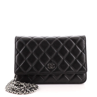 Chanel Wallet on Chain Quilted Lambskin