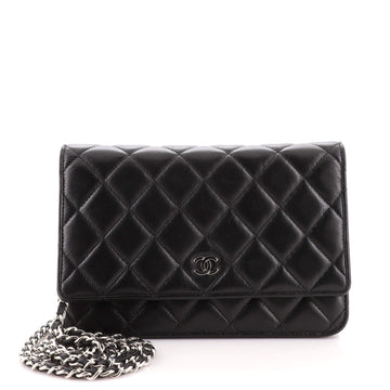 Chanel Wallet on Chain Quilted Lambskin