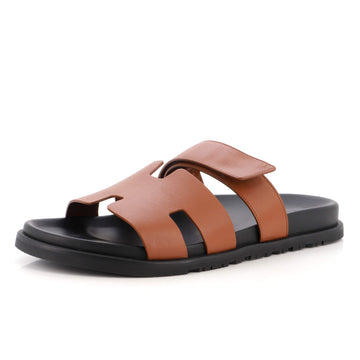 Hermes Men's Chypre Sandals Leather