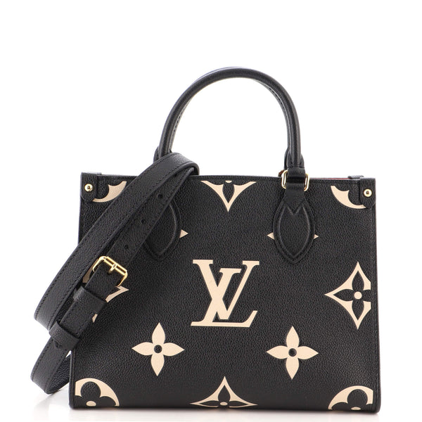 Louis Vuitton Monogram Giant Empreinte OnTheGo MM - Neutrals Totes, Handbags  - LOU782251