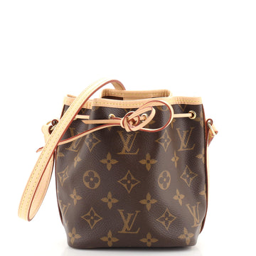 Louis Vuitton Noe Handbag Monogram Canvas Nano