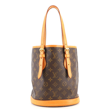 Louis Vuitton Petit Bucket Bag Monogram Canvas