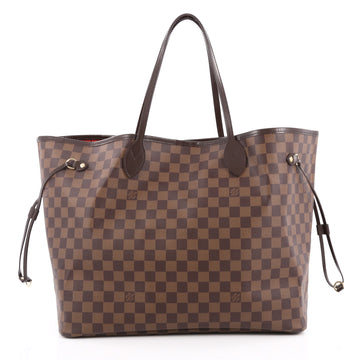 Louis Vuitton Neverfull NM Tote Damier GM Brown 1952701