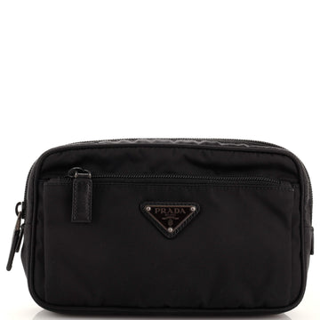 Prada Front Pocket Belt Bag Re-Nylon with Saffiano Leather