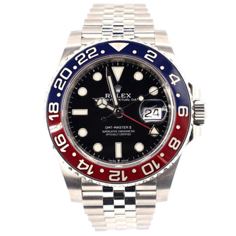 Rolex Oyster Perpetual Date GMT-Master II Pepsi Automatic Watch Stainless Steel and Cerachrom 40