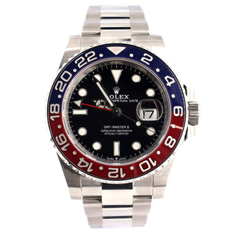 Rolex Oyster Perpetual Date GMT-Master II Pepsi Automatic Watch Stainless Steel and Cerachrom 40