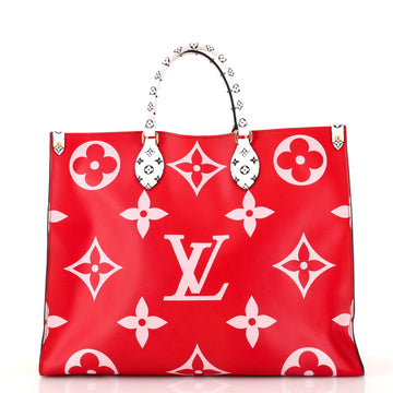 Louis Vuitton OnTheGo Tote Limited Edition Escale Monogram Giant GM