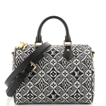 Louis Vuitton Speedy Bandouliere Bag Limited Edition Since 1854 Monogram Jacquard 25