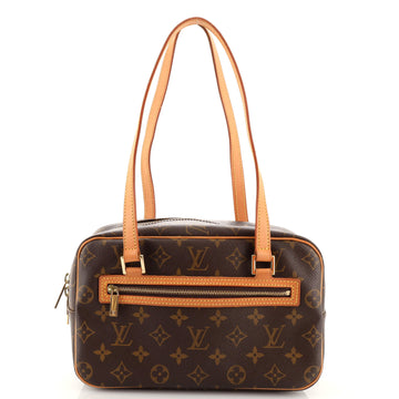 Louis Vuitton Cite Handbag Monogram Canvas MM