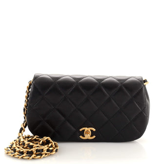 Chanel Coco Mail Clutch with Chain Quilted Calfskin
