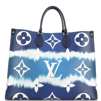 Louis Vuitton OnTheGo Tote Limited Edition Escale Monogram Giant GM