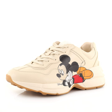 Gucci Disney Rhyton Sneakers Printed Leather