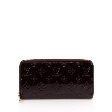 Louis Vuitton Zippy Wallet Monogram Vernis Red 1953701