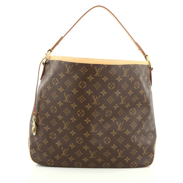 Vuitton Delightful NM Handbag Monogram Canvas MM Brown 1954103