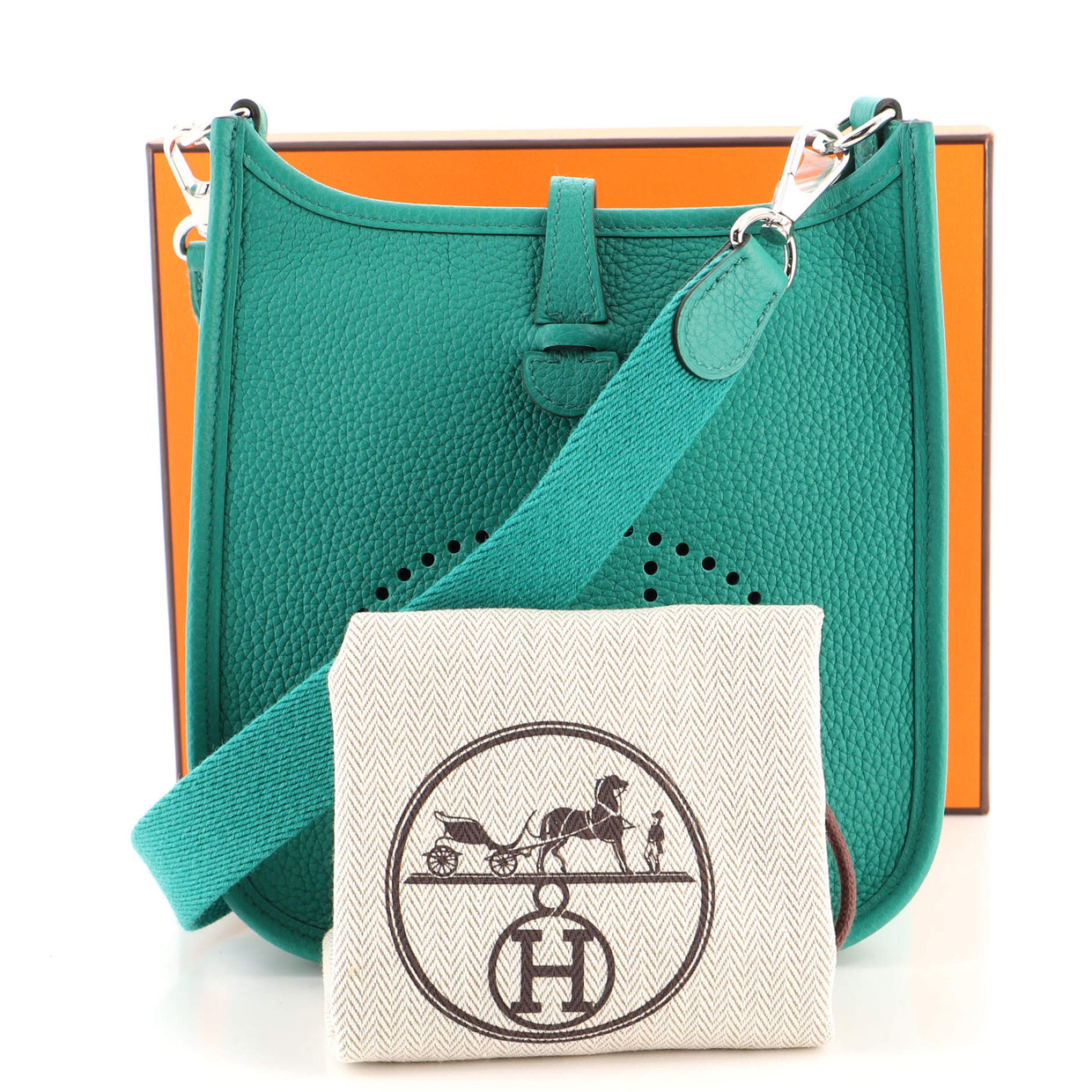 Hermes Evelyne Bag Gen III Maurice TPM Green 1954651
