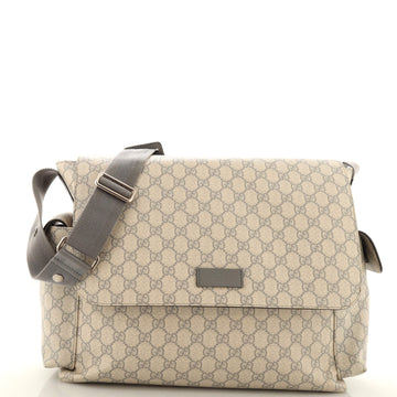 Gucci Diaper Bag GG Coated Canvas