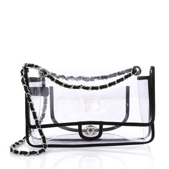 Chanel Naked Flap Bag PVC Neutral