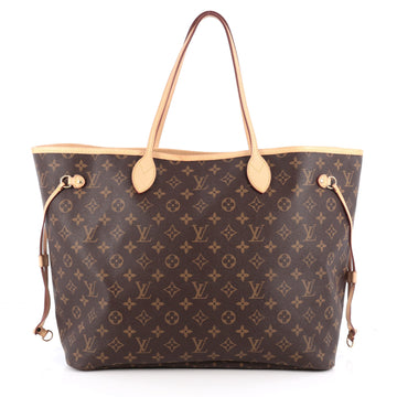 Louis Vuitton Neverfull NM Tote Monogram Canvas GM Brown 1955101