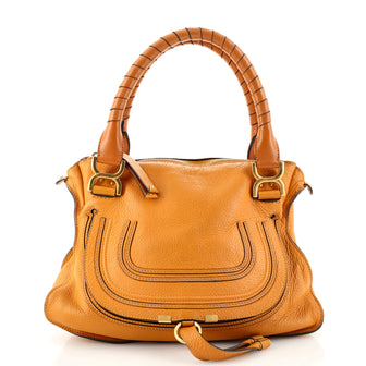 Chloe Marcie Satchel Leather Medium
