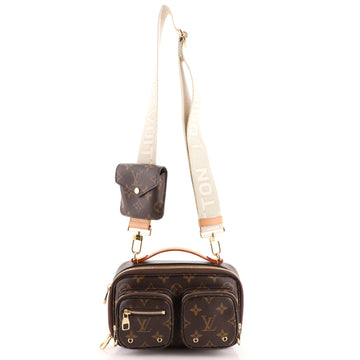 Louis Vuitton Utility Crossbody Bag Monogram Canvas
