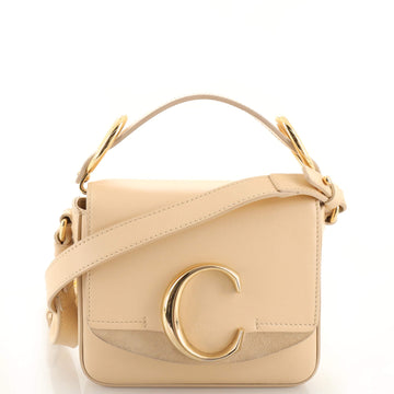 Chloe C Flap Bag Leather Mini