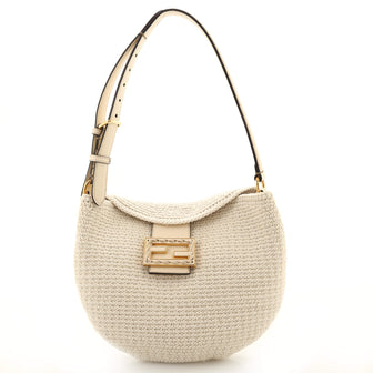 Fendi Croissant Hobo Crochet Small