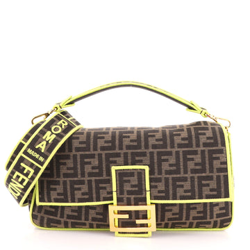 Fendi Baguette NM Bag Zucca Canvas Large