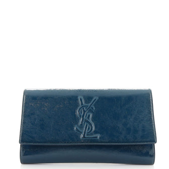 Saint Laurent Belle de Jour Clutch Patent Large