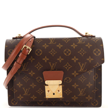 Louis Vuitton Monceau Handbag Monogram Canvas