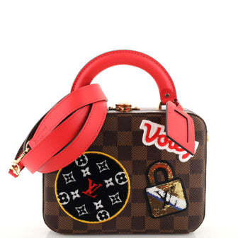 Louis Vuitton Stories Box Bag Limited Edition Patches Damier