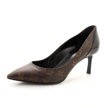 Louis Vuitton Women's Cherie Pumps Monogram Canvas and Patent