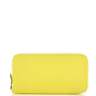Hermes Azap Zip Around Wallet Silk'in Epsom Long