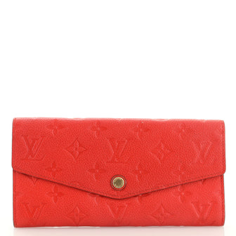 Louis Vuitton Curieuse Wallet Monogram Empreinte Leather