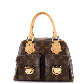 Louis Vuitton Manhattan Handbag Monogram Canvas PM