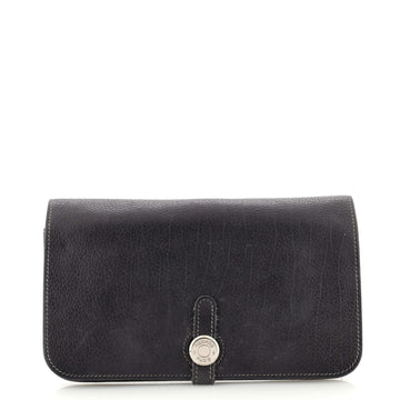 Hermes Dogon Duo Combined Wallet Leather