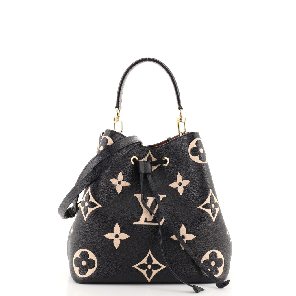 Louis Vuitton NeoNoe Handbag Limited Edition Crafty Monogram Empreinte  Giant MM