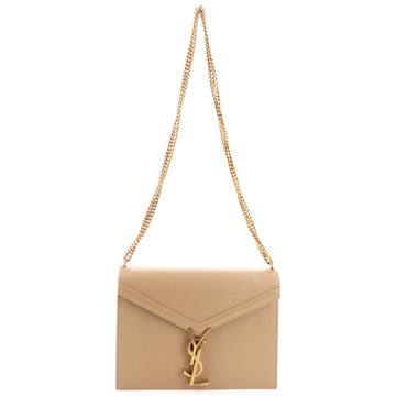 Saint Laurent Cassandra Chain Shoulder Bag Leather Small