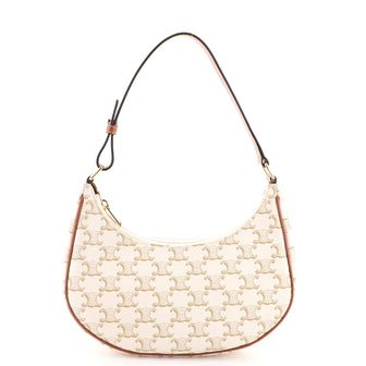 Celine Ava Bag Triomphe Coated Canvas