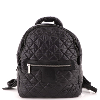 Chanel Coco Cocoon Backpack Quilted Nylon Large