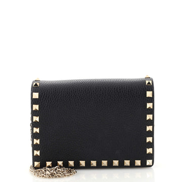Valentino Garavani Rockstud Pouch Crossbody Bag Leather Mini