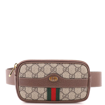 Gucci Ophidia Belt Bag GG Coated Canvas Mini