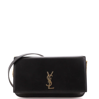 Bag Ysl Monogram Phone Holder With Strap In Smooth Leather Ysl