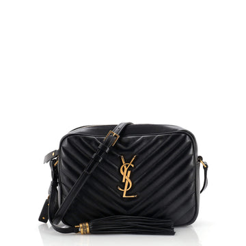 Saint Laurent Lou Camera Bag Matelasse Chevron Leather Small